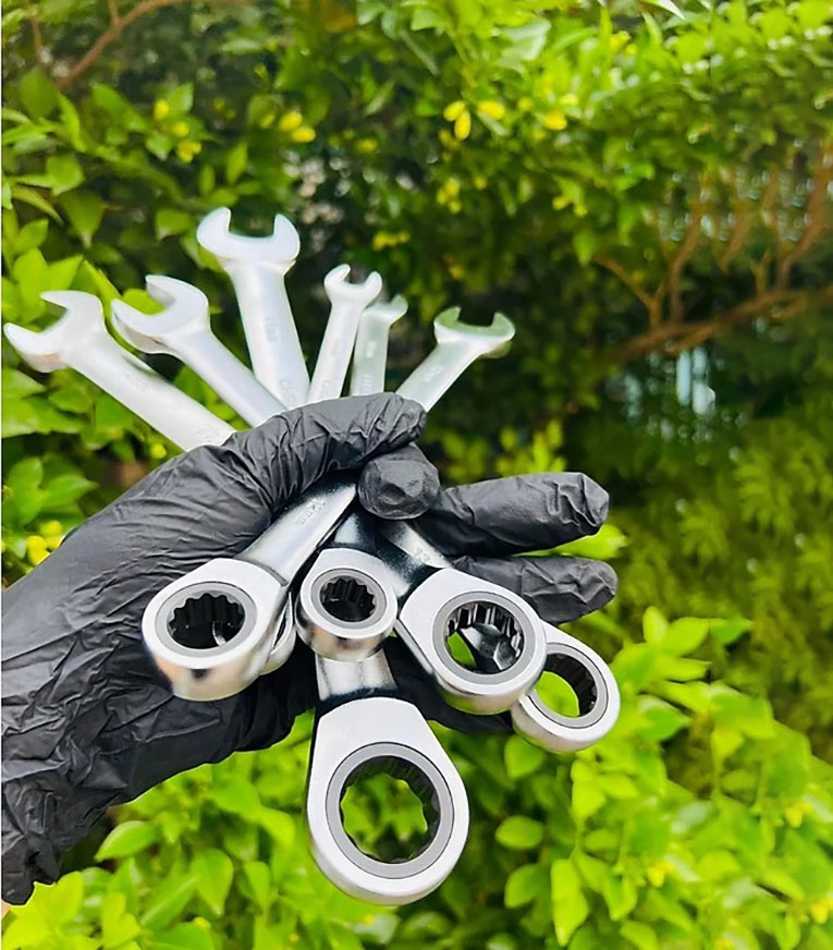 Bộ 6 Cờ lê miệng vòng 2 chiều THT102RK566 TOTAL