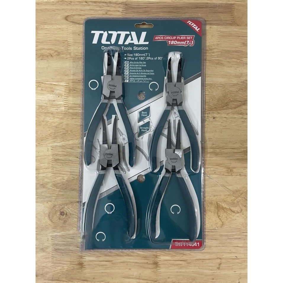 Bộ 4 kềm mở phe THT114041 TOTAL