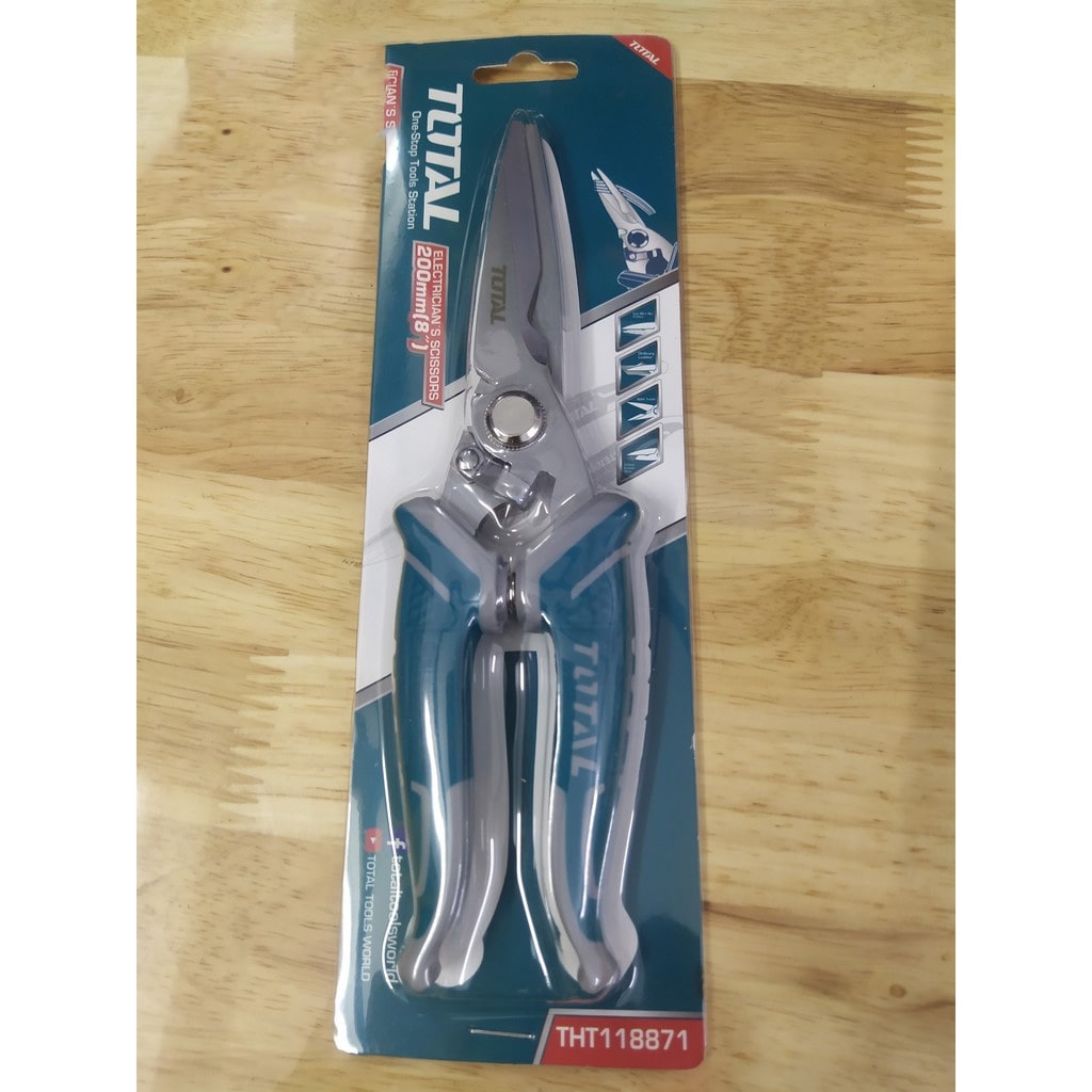 Kéo thợ điện 178mm THT117871 TOTAL