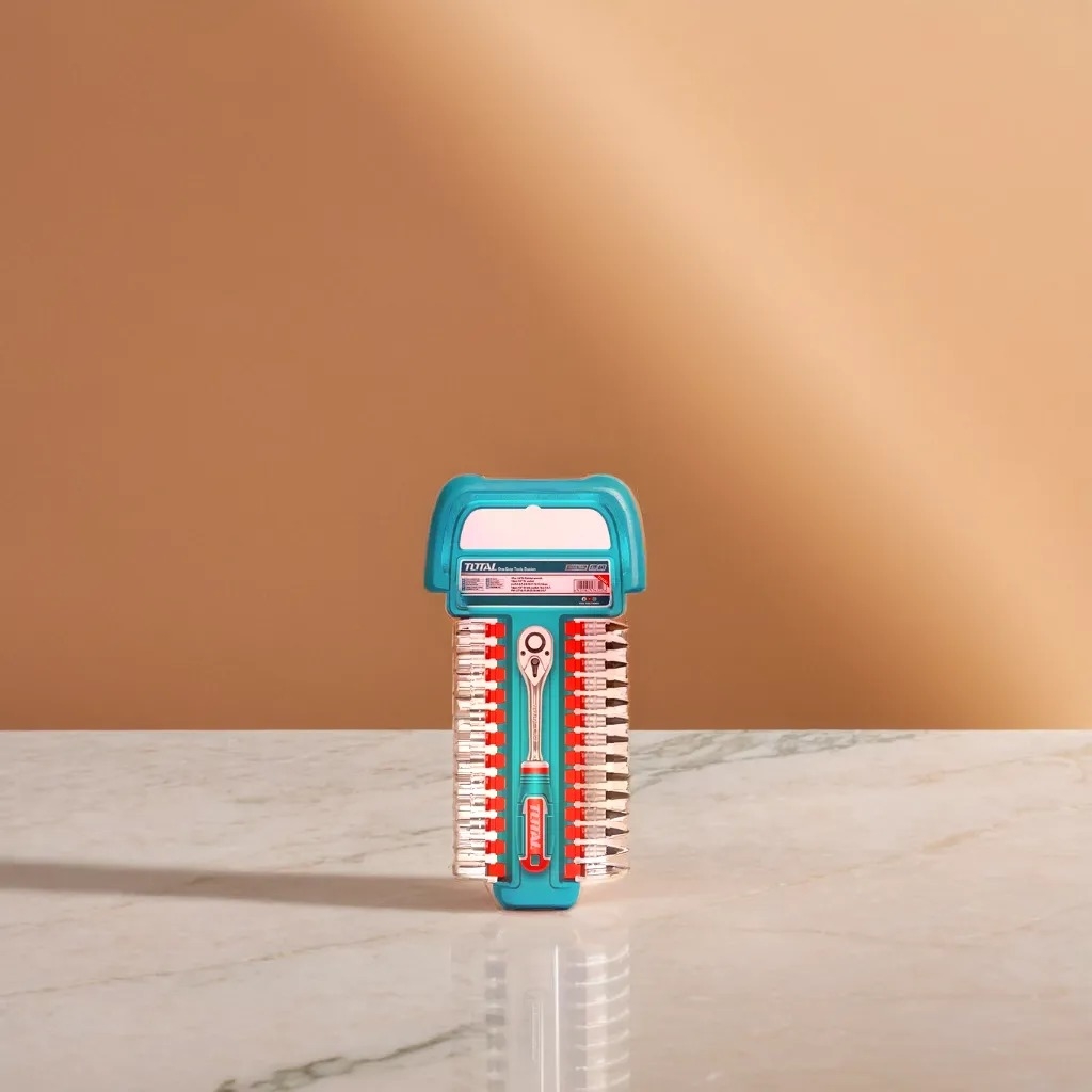 Bộ 27 đầu tuýp 1/4 inch THT141271 TOTAL