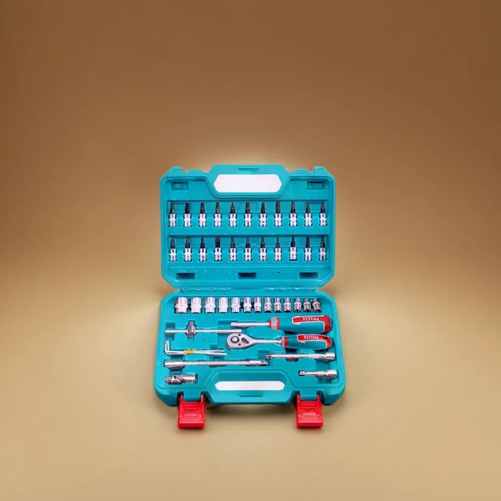 Bộ 46 đầu tuýp 1/4 inch THT141462 TOTAL