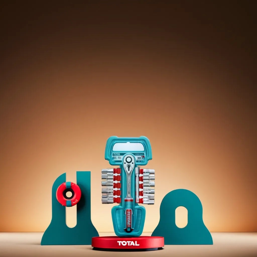 Bộ 12 đầu tuýp 3/8 inch THT381121 TOTAL