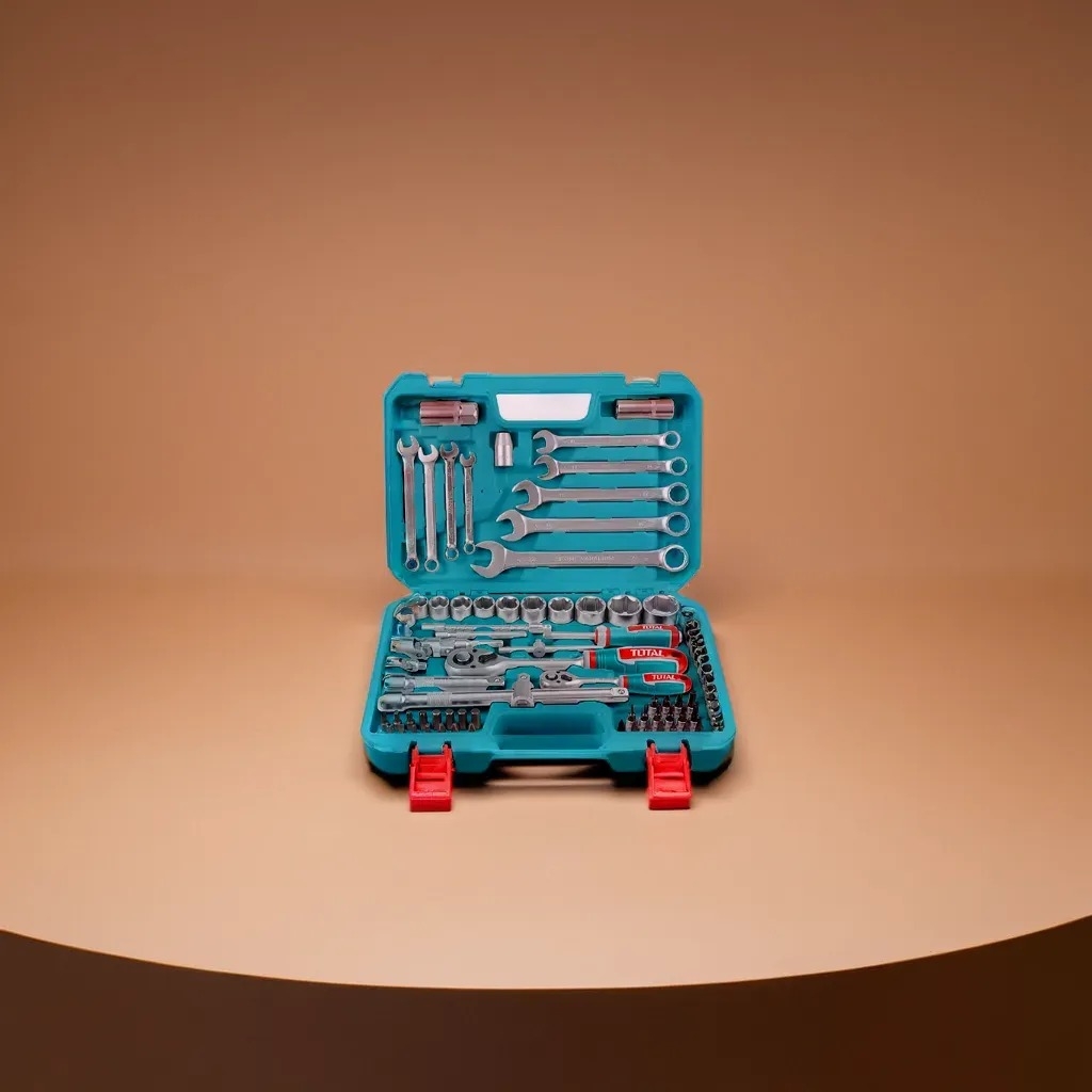 Bộ 82 đầu tuýp 1/4 inch &1/2 inch THT421802 TOTAL