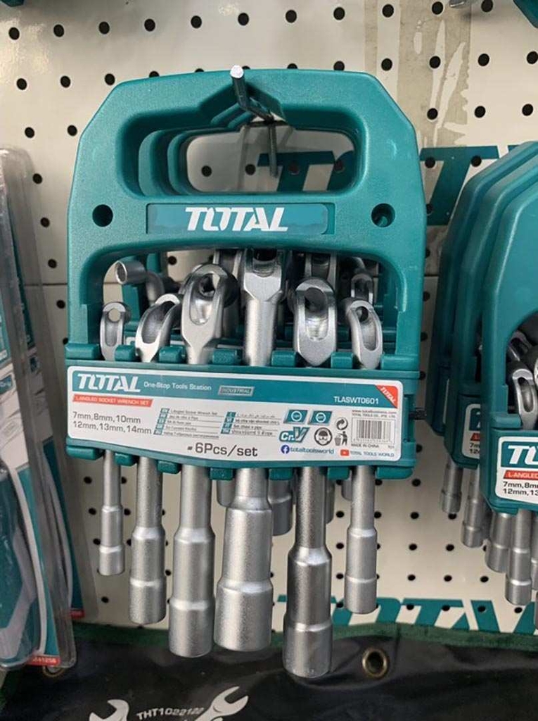 Bộ 6 chìa vặn góc L TLASWT0601 TOTAL