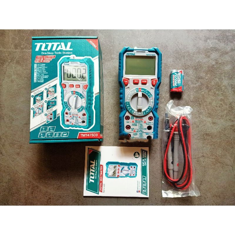 Đồng hồ đo điện vạn năng (nâng cấp từ mã TMT47502) TMT47503 TOTAL