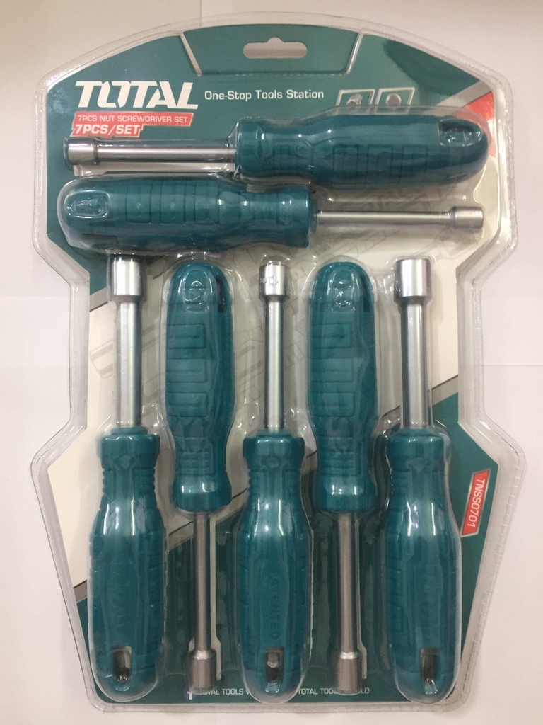 Bộ 7 tua vít đầu tán TNSS0701 TOTAL