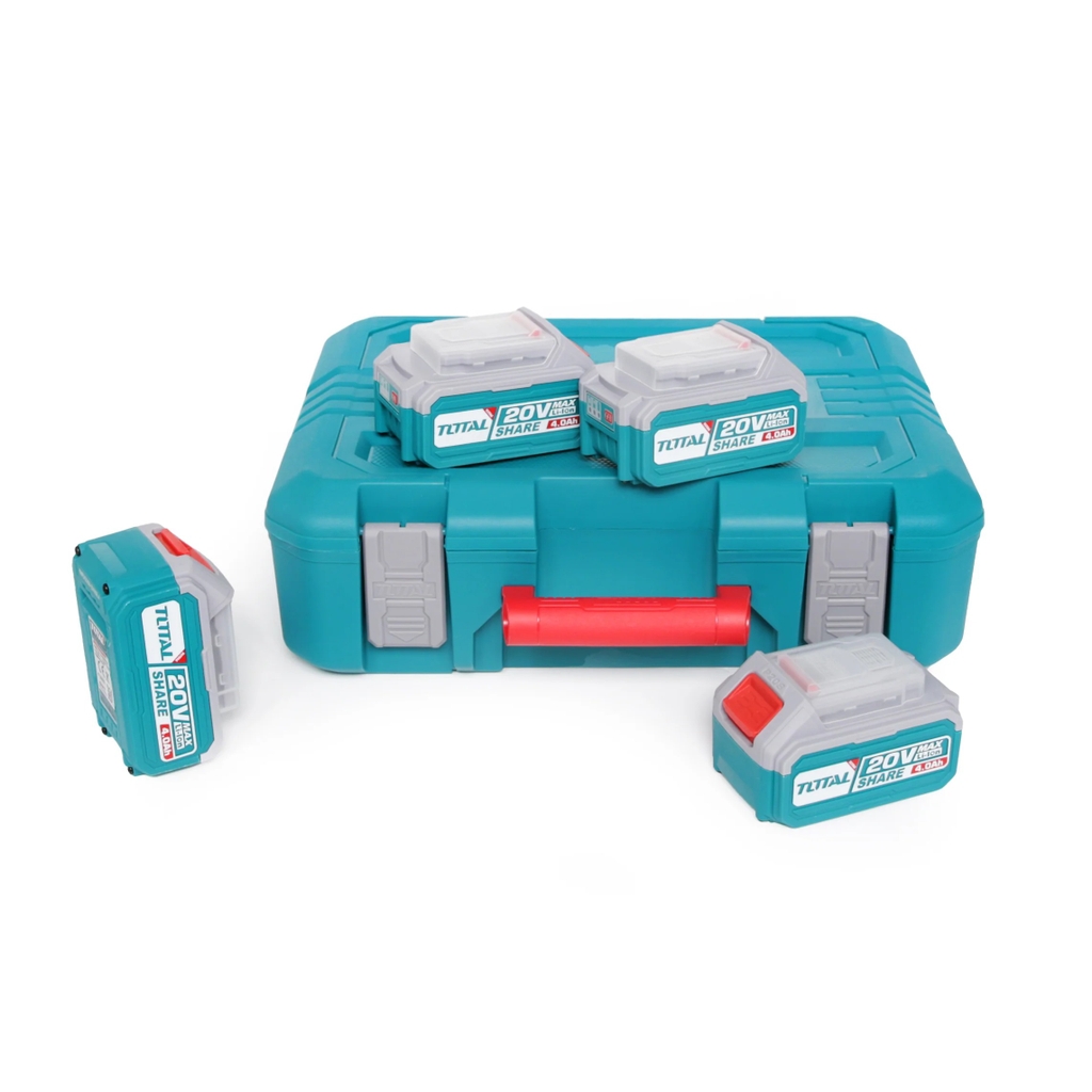 Bộ 4 pin và 1 sạc P20S TFBCLI20244 TOTAL