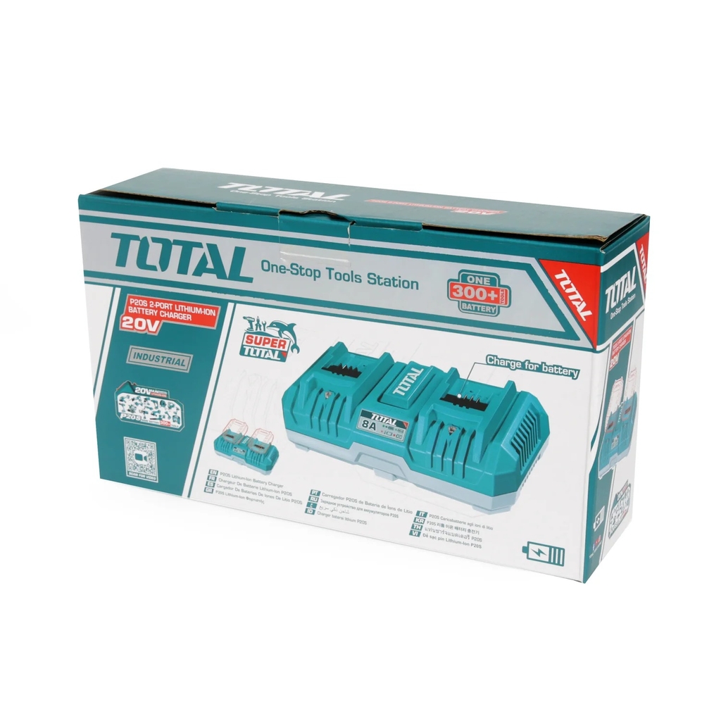 Sạc đôi Lithium-ion P20S TFCLI2082 TOTAL