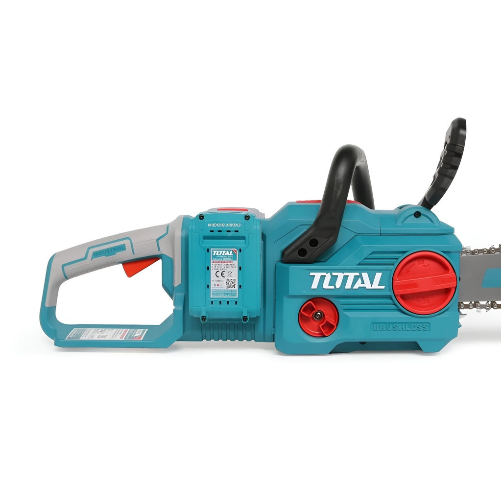 Máy cưa xích không chổi than dùng pin 40V  TGSLI401682 TOTAL