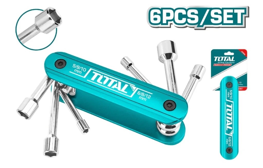 Bộ 6 chìa vặn tiện dụng THFND061 TOTAL