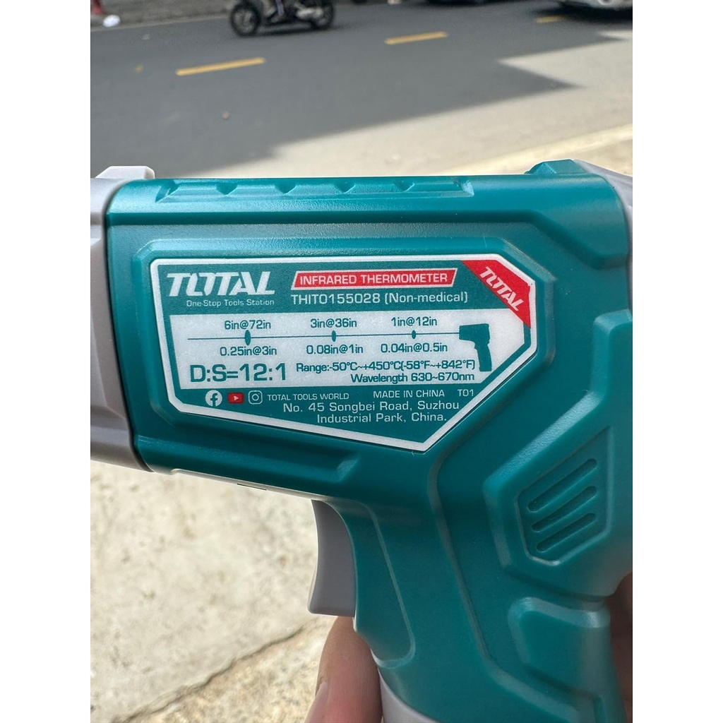 Nhiệt kế hồng ngoại THIT0155028 TOTAL