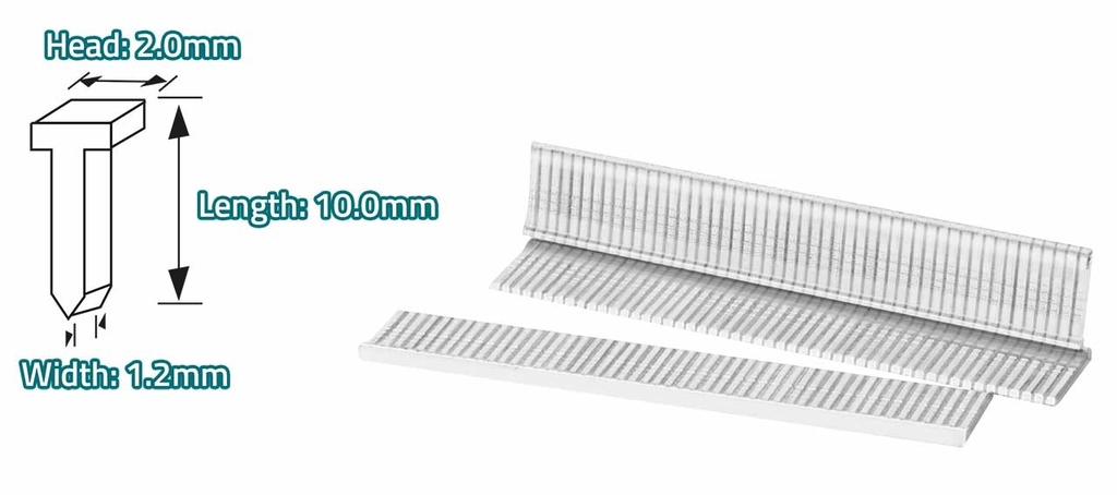 Đinh bấm thẳng 10mm THT39105 TOTAL