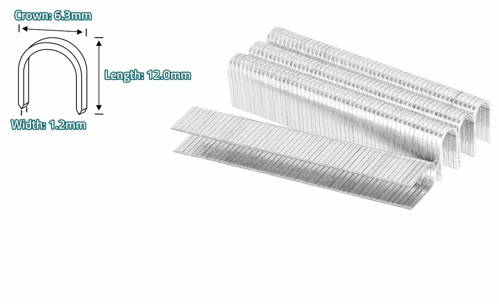 Đinh gim bấm chữ U 12mm THT39124 TOTAL