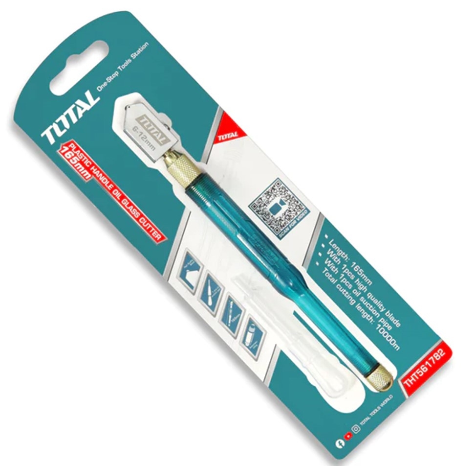 Dao cắt kính tay cầm nhựa THT561782 TOTAL