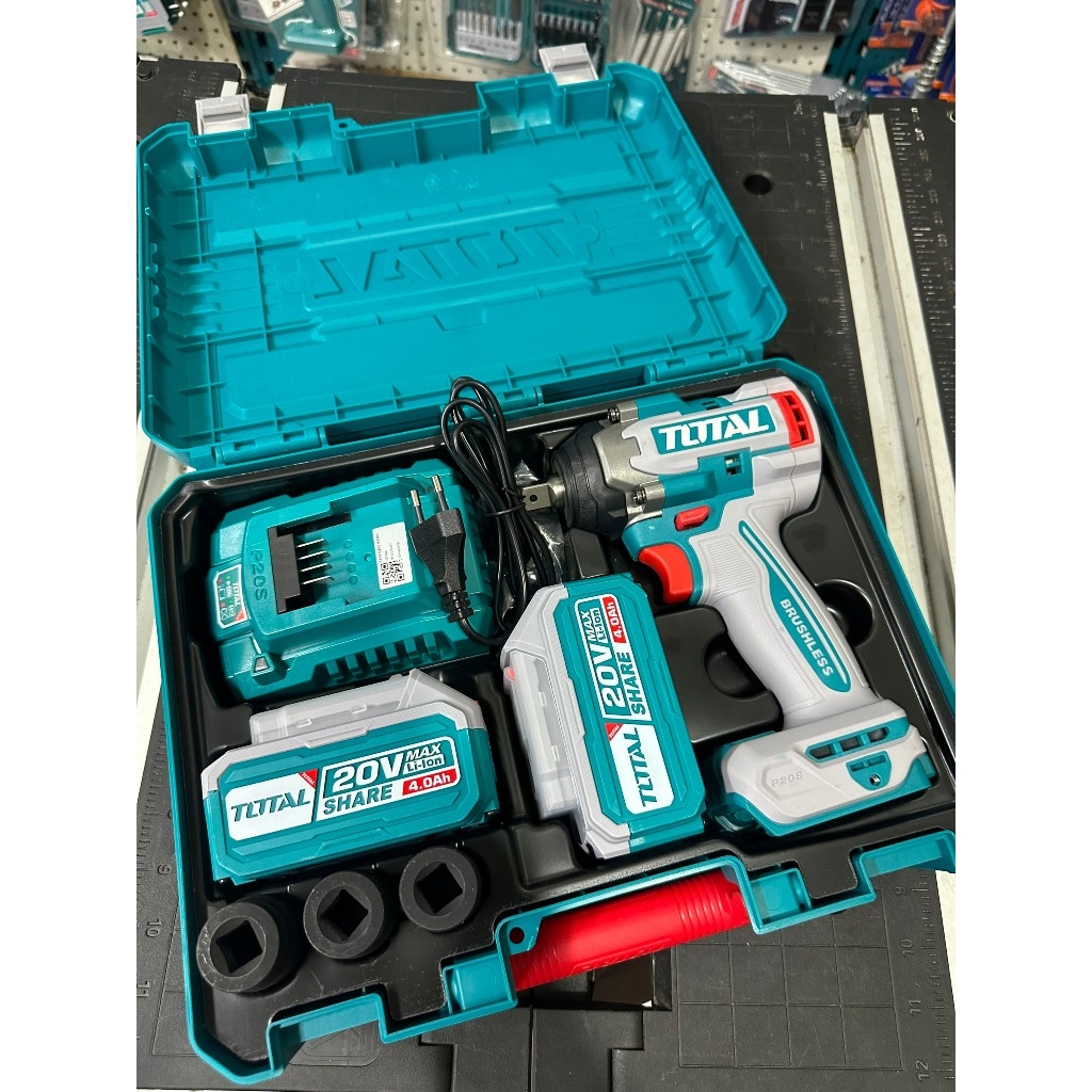 Máy siết buloong không chổi than dùng pin Lithium-Ion 20V TIWLI2050 TOTAL