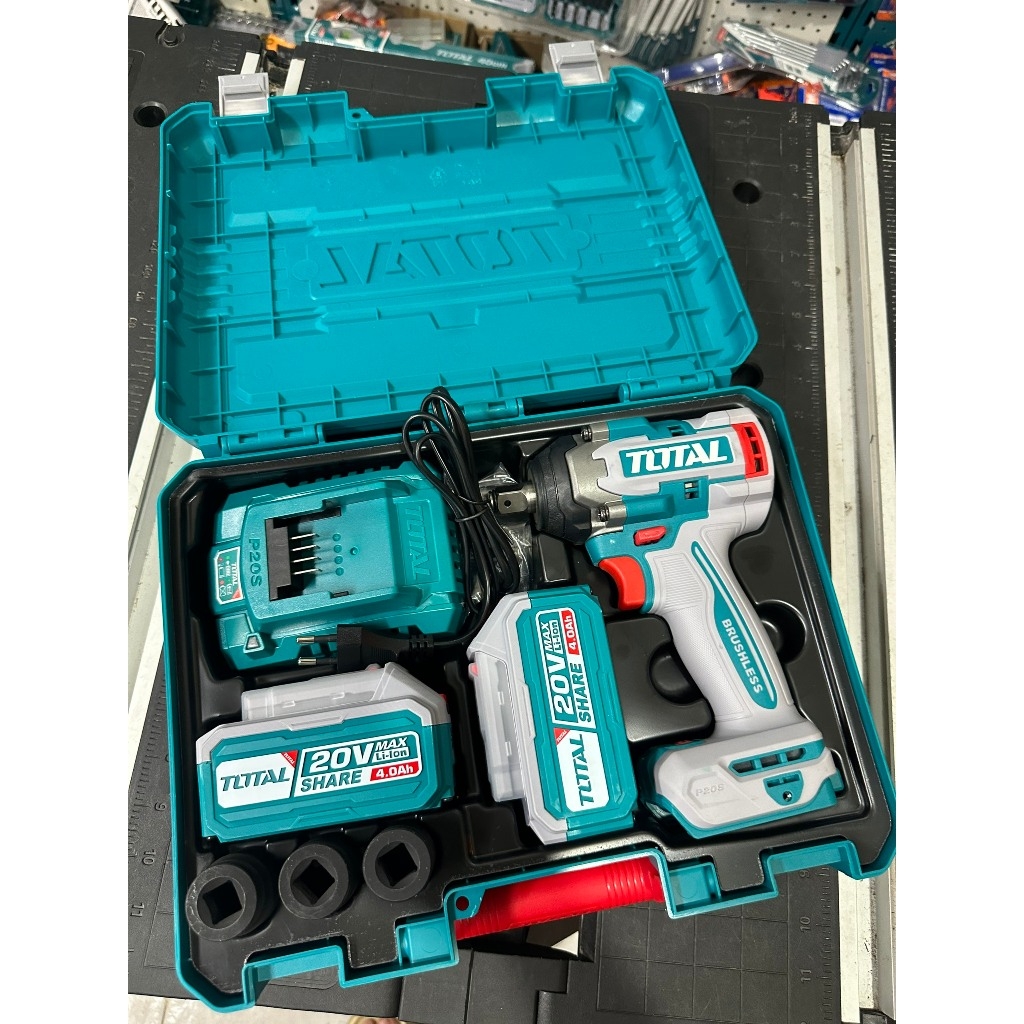 Máy siết buloong không chổi than dùng pin Lithium-Ion 20V TIWLI2050 TOTAL
