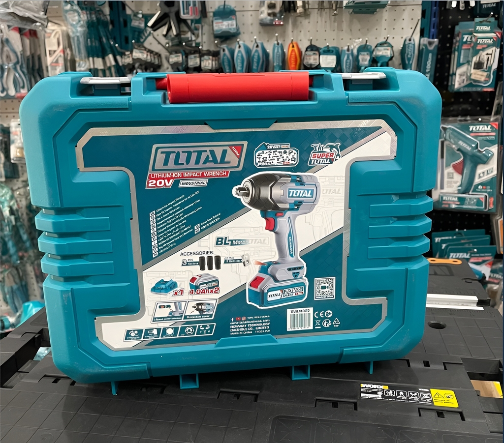 Máy siết buloong không chổi than dùng pin Lithium-Ion 20V TIWLI2085 TOTAL