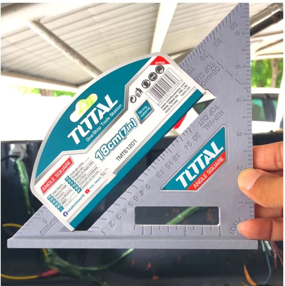 Thước góc vuông 180mm TMT61212 TOTAL