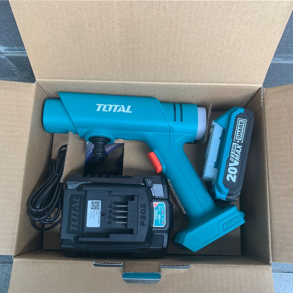 Máy xịt rửa dùng pin 20V TPWLI20282 TOTAL