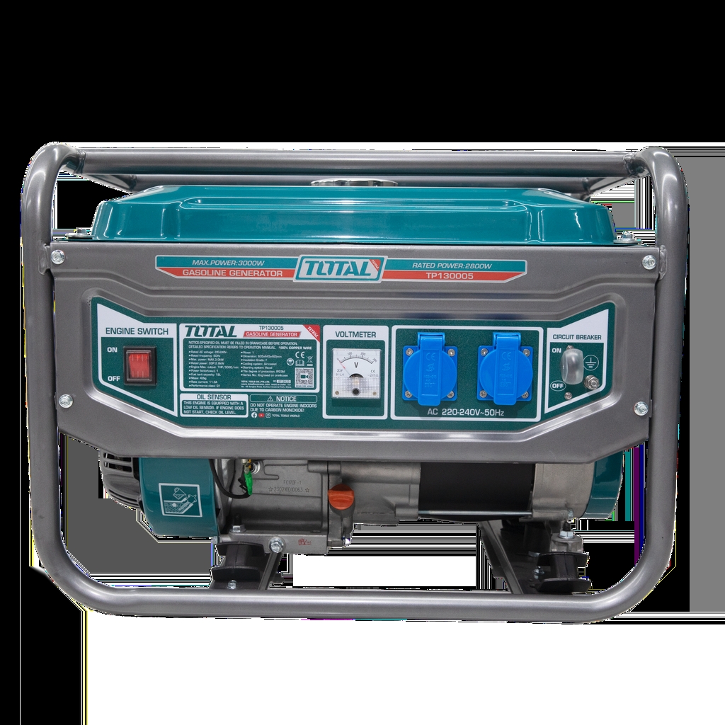 Máy phát điện dùng xăng BH 12 THÁNG TP130005 TOTAL