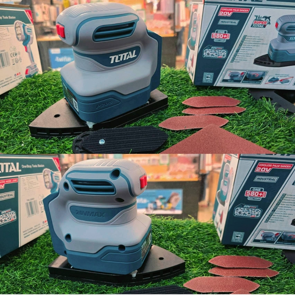 Máy chà nhám dùng pin 20V TPSLI20141 TOTAL