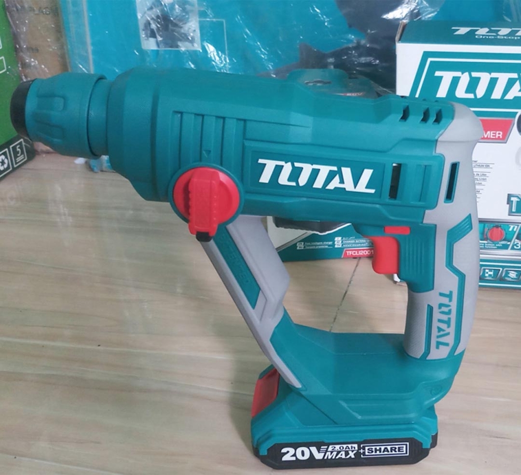 Máy khoan bê tôngdùng pin 20V TRHLI1601 TOTAL