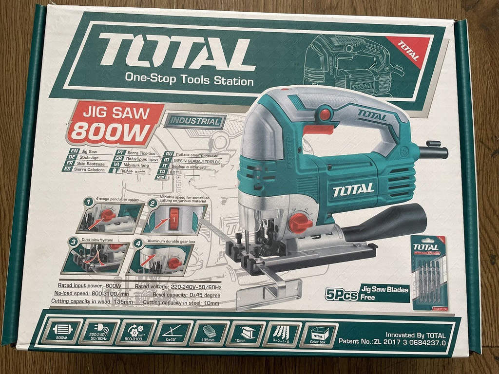 Máy cưa lọng 800W TS2081356 TOTAL