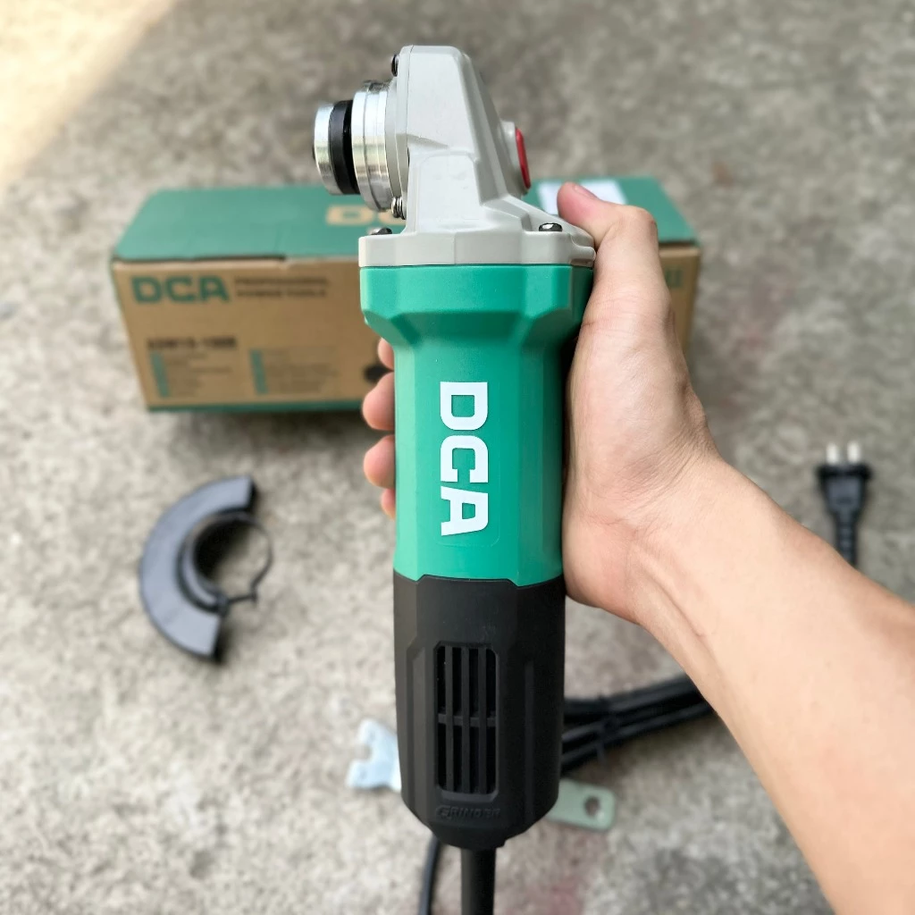 Máy mài góc cầm tay 100mm 860w công tắc đuôi DCA ASM18-100B