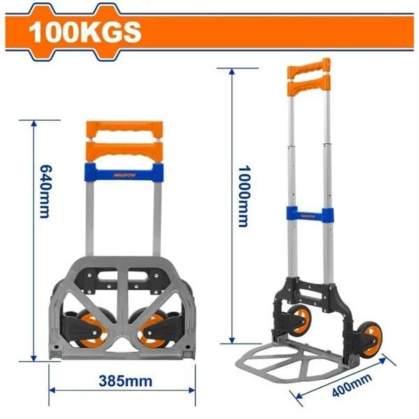 Xe đẩy tay có thể gập lại 100kg WADFOW - WWB8A10