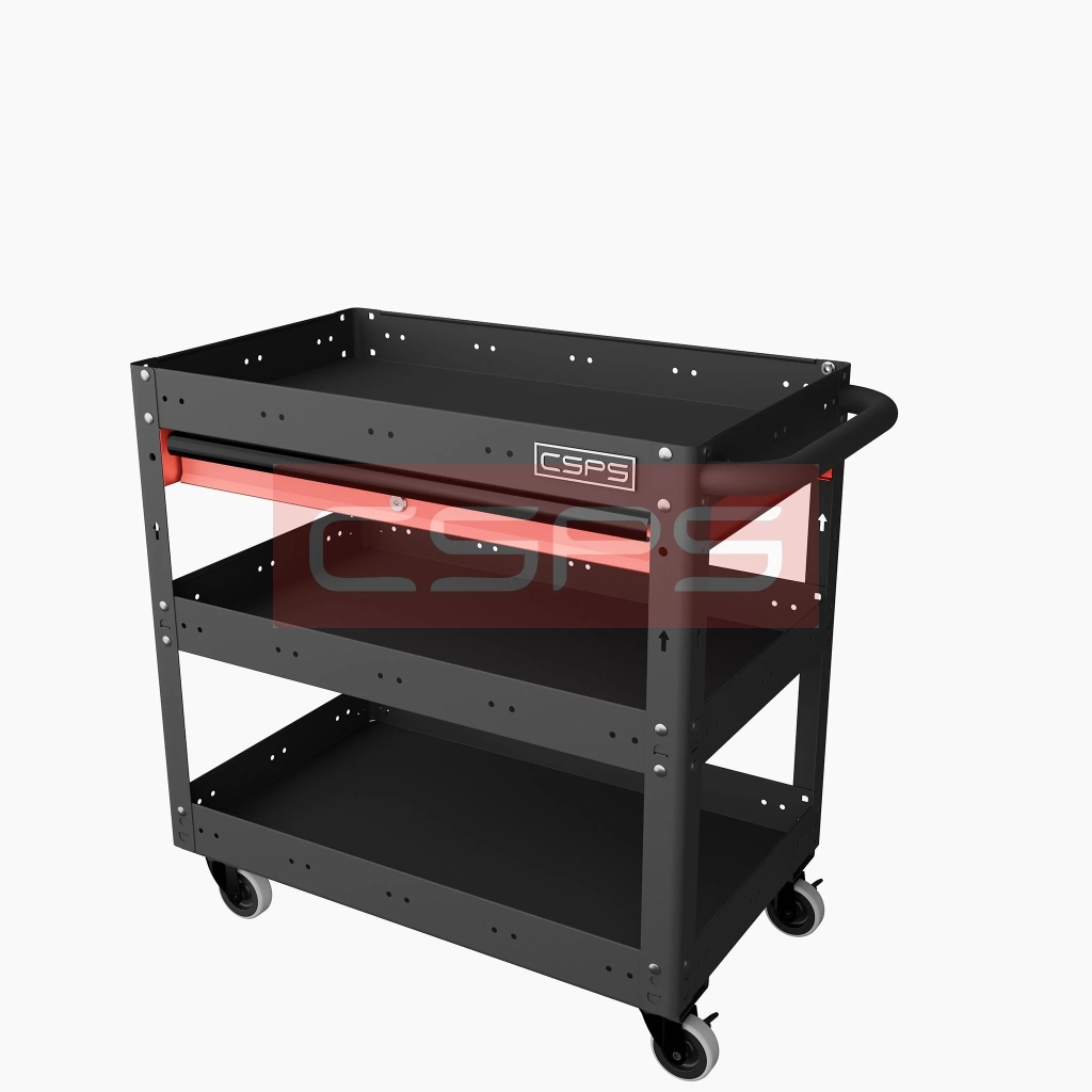 Xe đẩy 3 ngăn 71cm - 3 màu - Có hộc kéo CSPS VNUQ071XDBB3-1