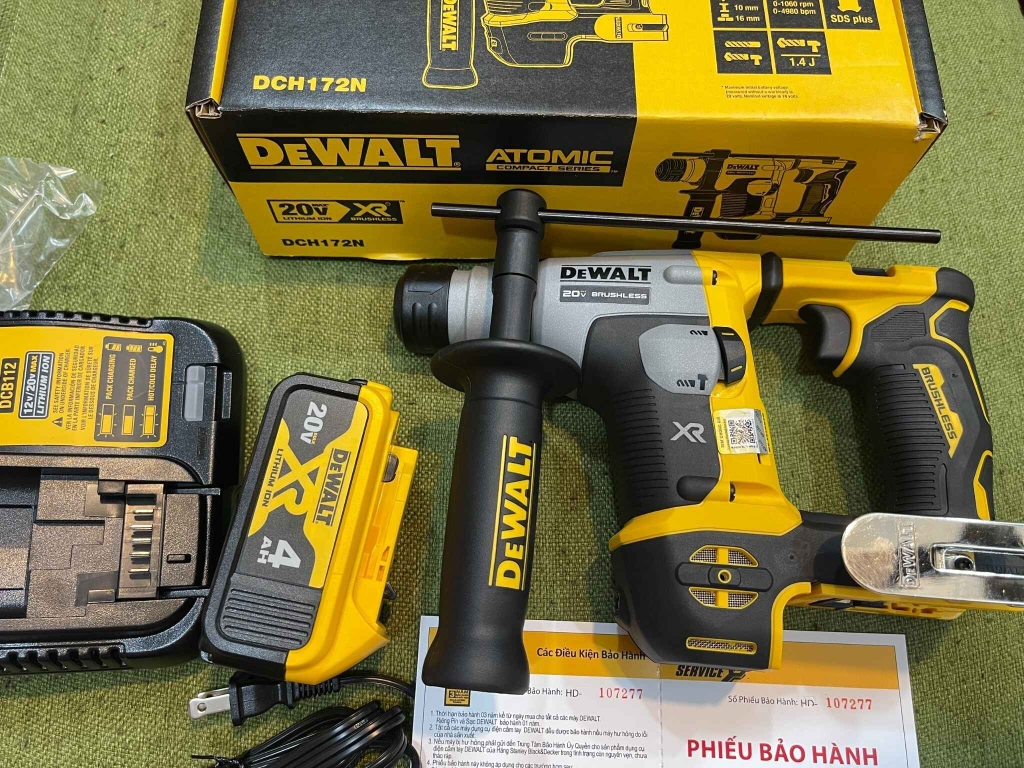 Máy khoan đục dùng pin Dewalt DCH172N -KR