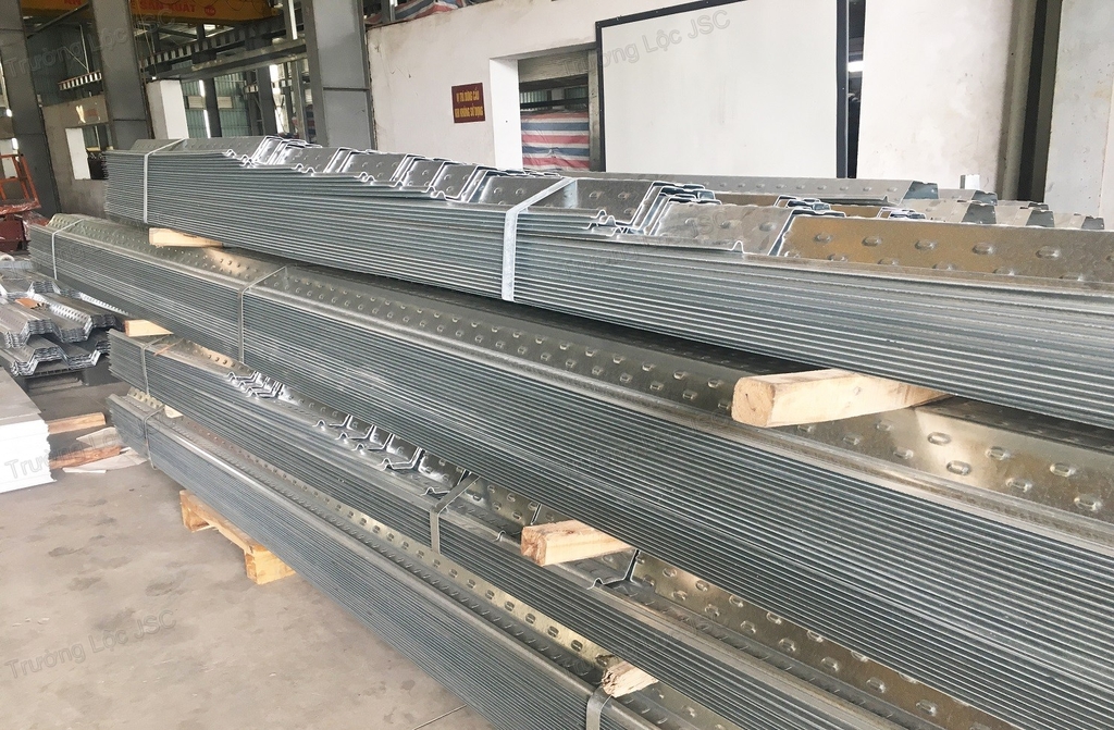 tole sàn deck h50W1000, tôn lót sàn đổ bê tông, sàn deck h50W1000