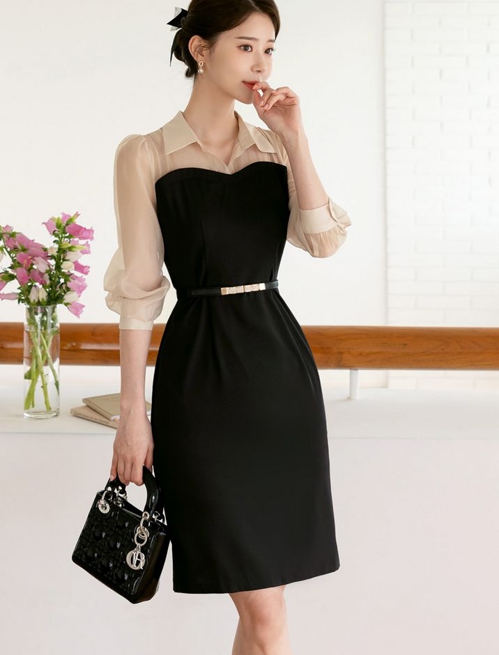 Mới) Mã T2122 Giá 530K: Váy Đầm Liền Thân Nữ Juouh Phong Cách Hàn Quốc Họa  Tiết Hoa Cổ Chữ V Thời Trang Nữ Chất Liệu G01 Sản Phẩm Mới, (Miễn Phí