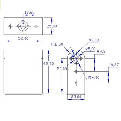 Rô-bốt chữ U màu trắng