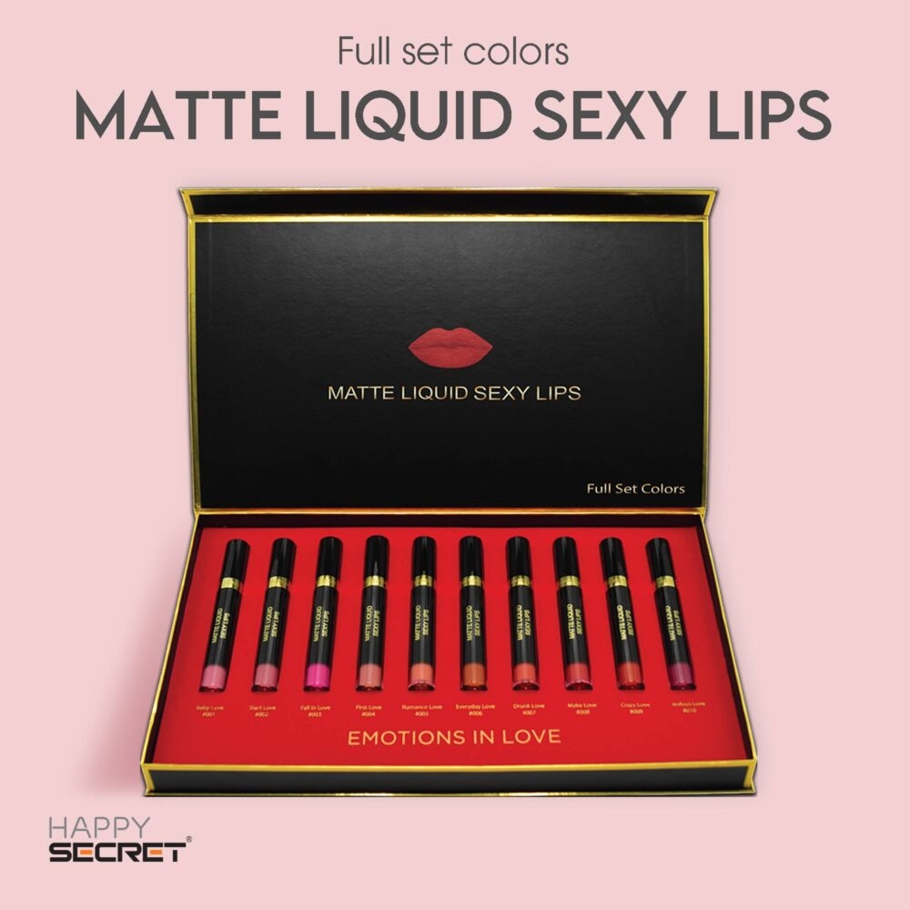 Son lì không trôi Matte Liquid Sexy Lips Full Set Color