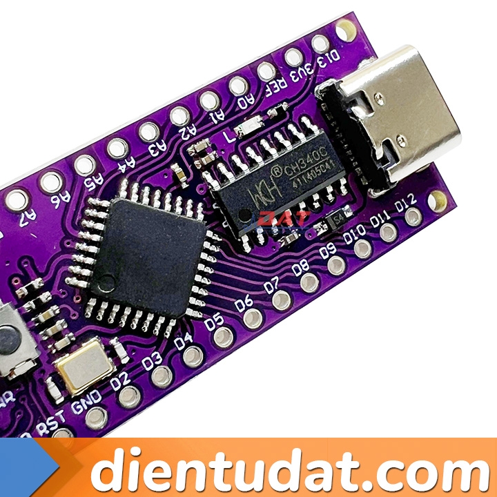 Arduino Nano V3 LGT8F328P LQFP32 MiniEVB Type-C | Điện Tử DAT