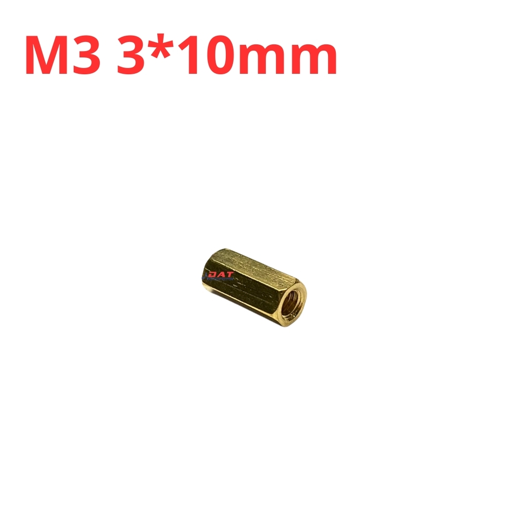 Ốc Đồng 3*10mm - Ren Trong | Điện Tử DAT