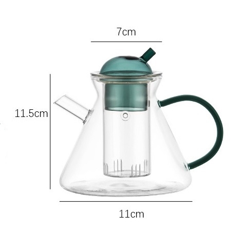 Ấm trà thủy tinh Zeno ATT44 - 500ML