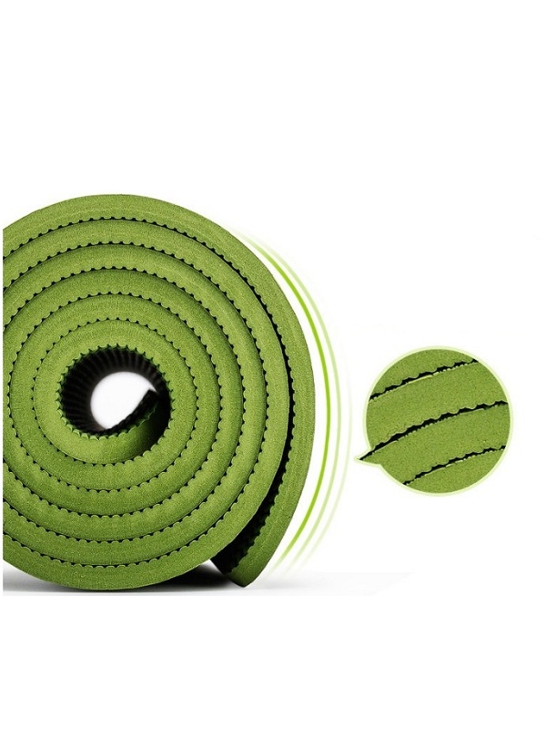 Thảm yoga TPE zeno 8mm 1 lớp (xanh lá)