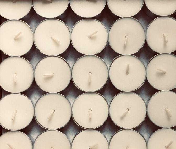 Hộp nến không khói Tealight 50 viên