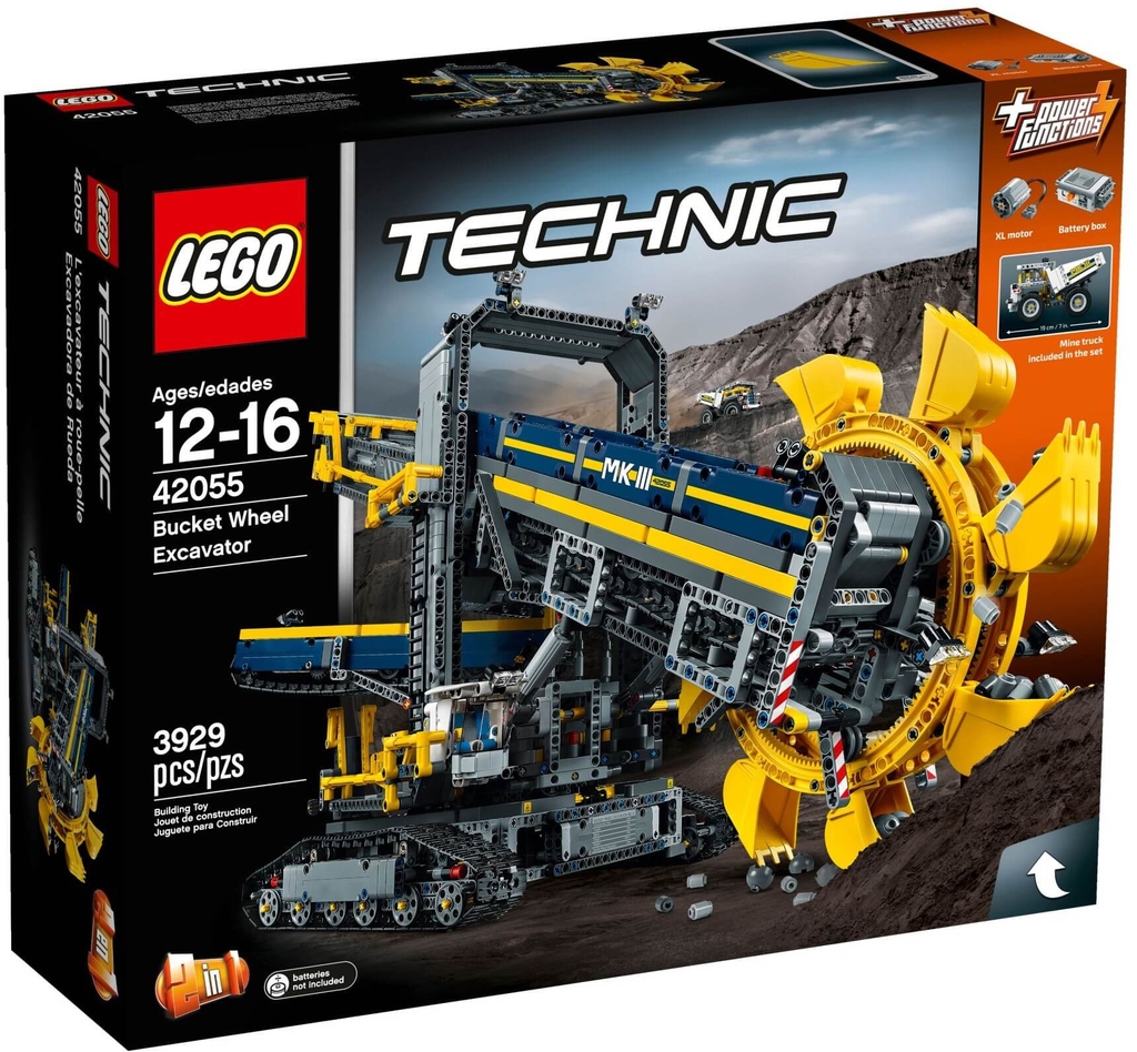 LEGO Technic 42055 - Máy Đào Đất Khổng Lồ | legohouse.vn