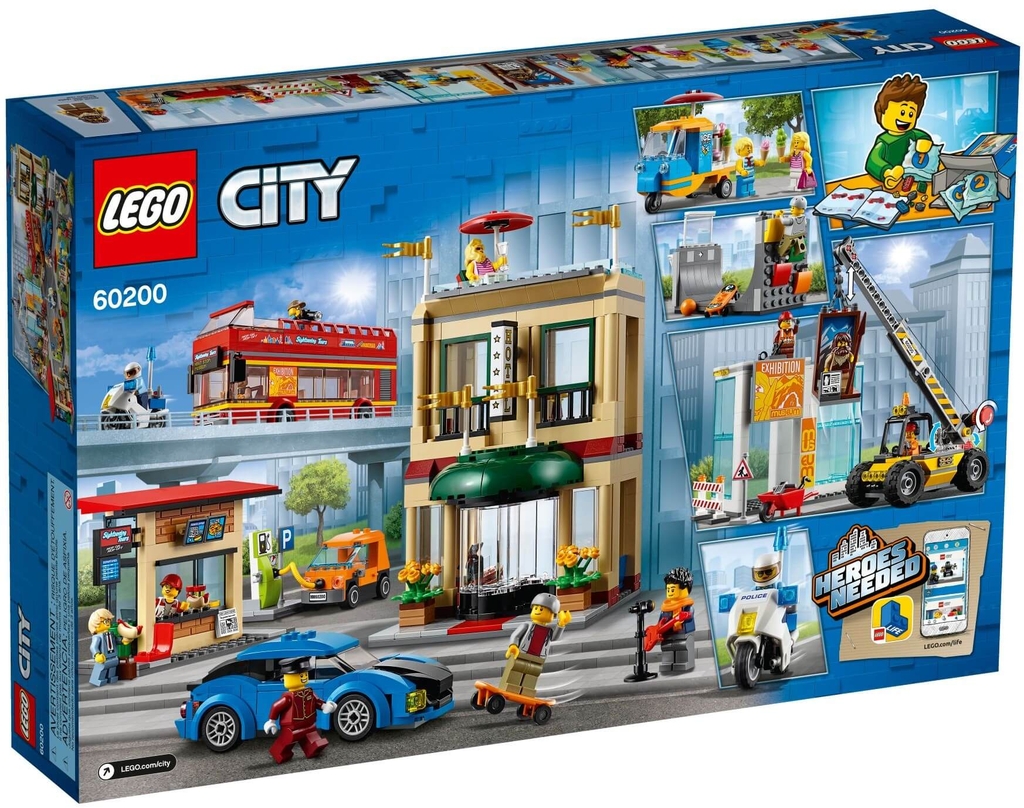 Đồ Chơi Lắp Ráp Lego City 60200 - Trung Tâm Thành Phố Lớn (Lego 60200 Capital City)