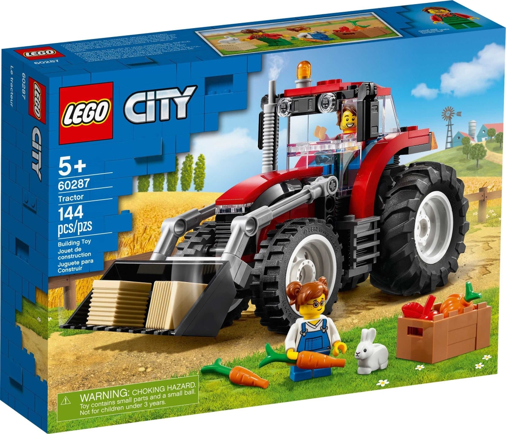 Đồ chơi LEGO City 60287 - Máy Gặt Lúa (LEGO 60287 Tractor)