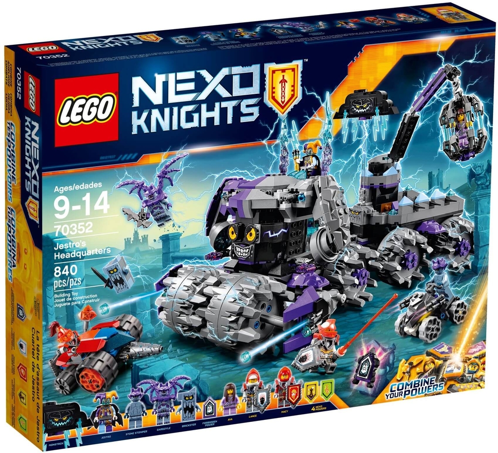 LEGO Nexo Knights 70352 - Pháo Đài Di Động của Jestro