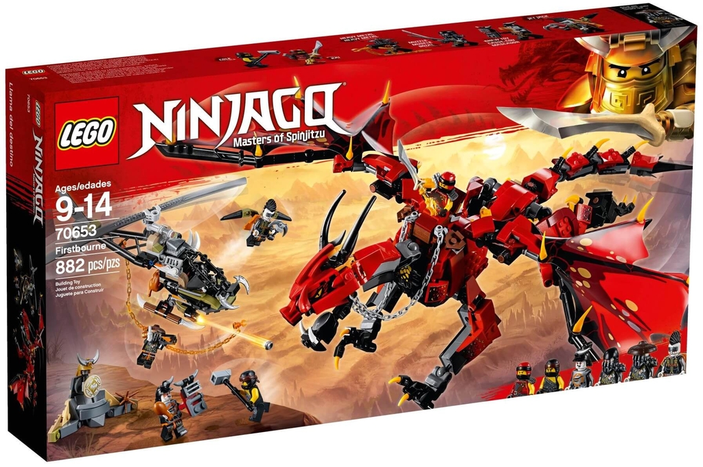 Đồ chơi lắp ráp LEGO Ninjago 70653 - Rồng Chúa Firstbourne (LEGO ...