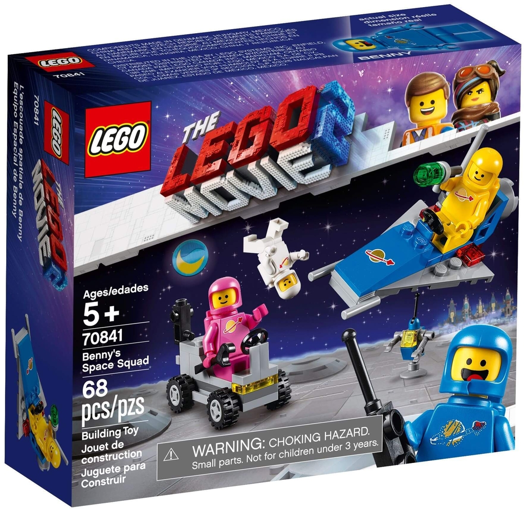 Đồ chơi LEGO The LEGO Movie 70841 - Biệt đội Phi Hành Gia cùa Benny (LEGO 70841 Benny's Space Squad)