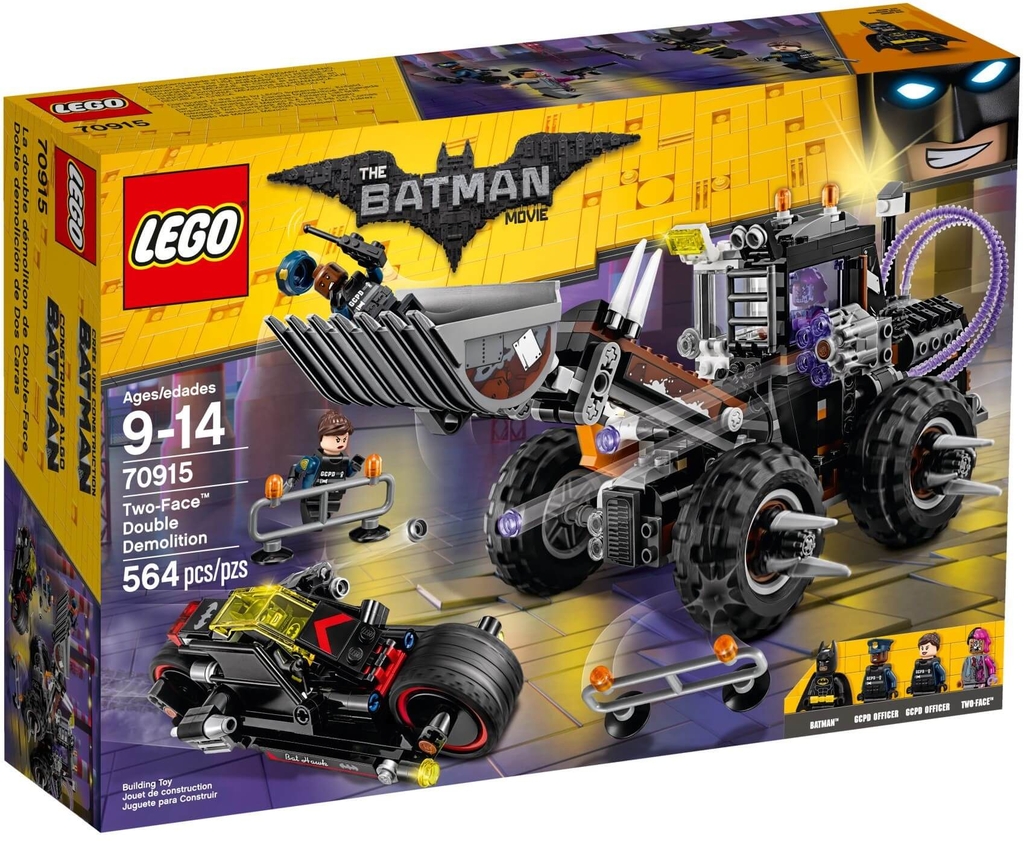 Đồ chơi lắp ráp LEGO The Batman Movie 70915 - Batman đại chiến Máy Ủi Khổng  Lồ (