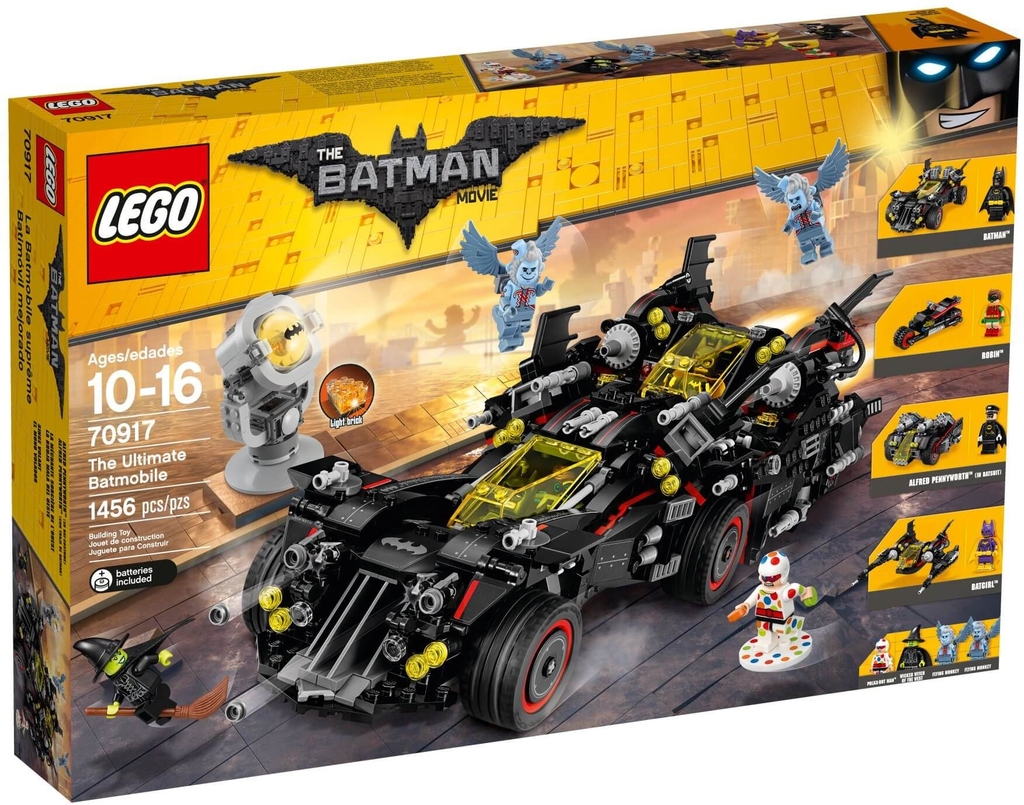 Đồ chơi lắp ráp LEGO The Batman Movie 70917 - Siêu Xe Biến Hình Batmobile  4-trong-