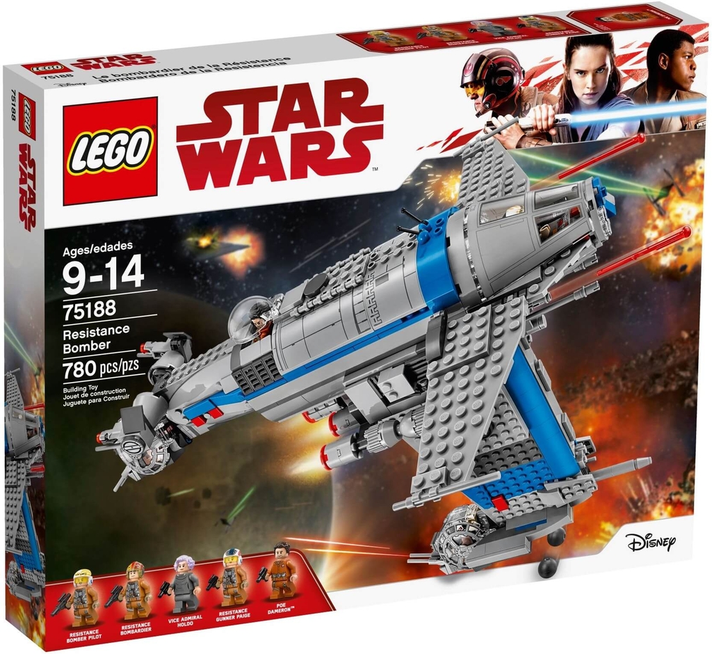 LEGO Star Wars 75188 - Phi Thuyền đánh Bom của Quân Kháng Chiến - Resi