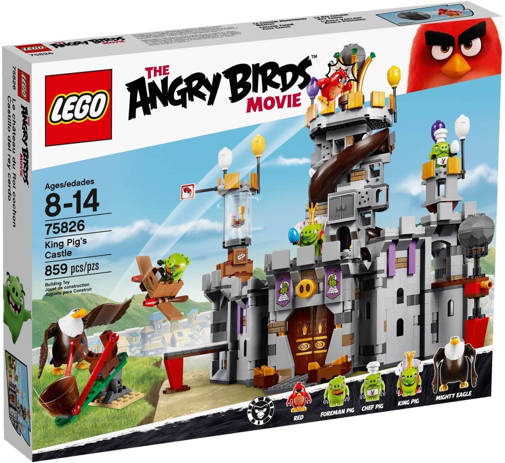 Đồ chơi lắp ráp LEGO Angry Birds 75826 - Tấn Công Lâu Đài của Vua Lợn (LEGO Angry Birds King Pig's Castle 75826) giá rẻ tại cửa hàng LegoHouse.vn LEGO Việt Nam
